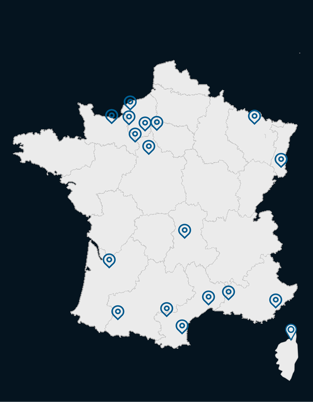 Les agences Kia Drive en France
